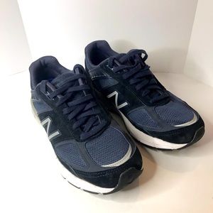 New Balance 990 v5 in navy blue